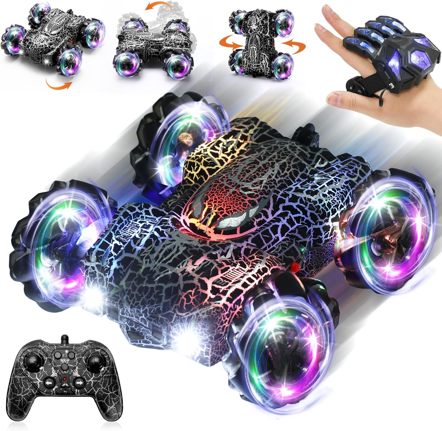 Hand Controlled Remote Control Car with Gesture Sensing Fun