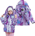 Girls Waterproof Ski Snow Jacket - Warm Hooded Winter Coat Simplee