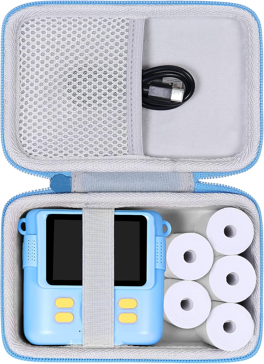 Protective Blue Case for Kids Instant Print Camera