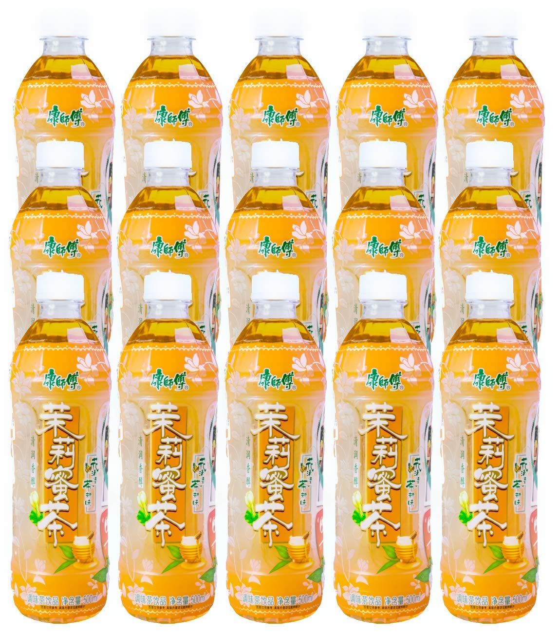 Kang Shi Fu Jasmin Green Tea Case of 15 Bottles for Refreshment