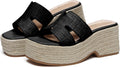 Platform Sandals Women with Chunky Wedge - Lightweight Summer