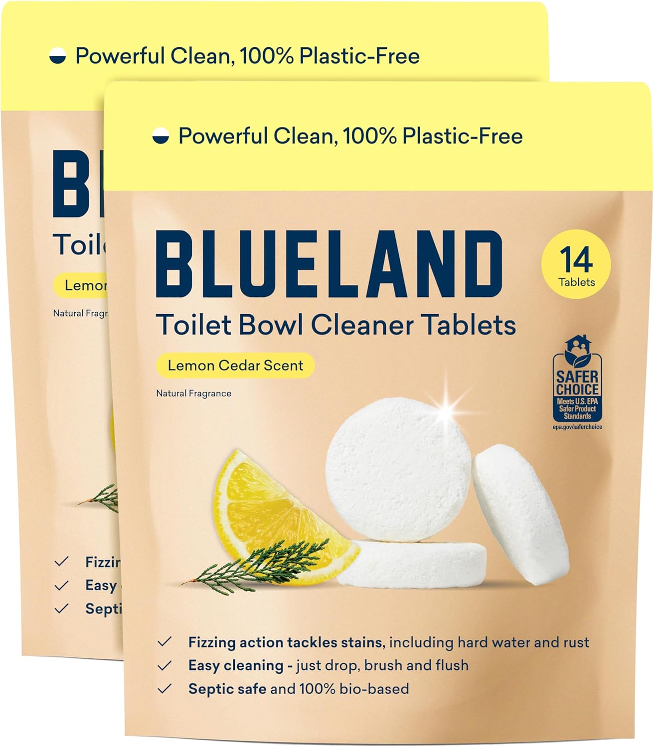 Eco-Friendly Toilet Bowl Cleaner Tablets for a Fresh Clean