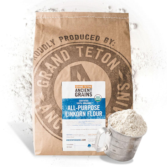 Einkorn Flour Organic & Non-GMO - Grand Teton 20 lbs