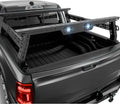 YZONA Adjustable 14.5-17.3 High Truck Bed Racks with LED Lights - Fits Multiple Truck Models, Ultimate Cargo Storage Solution