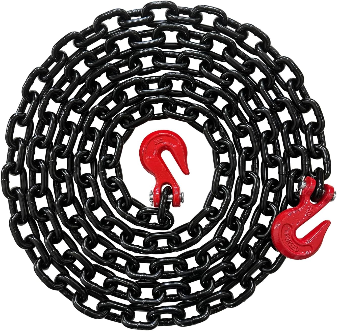 1/2 X 20ft Grade 80 Transport Binder Chain for Heavy Duty Use