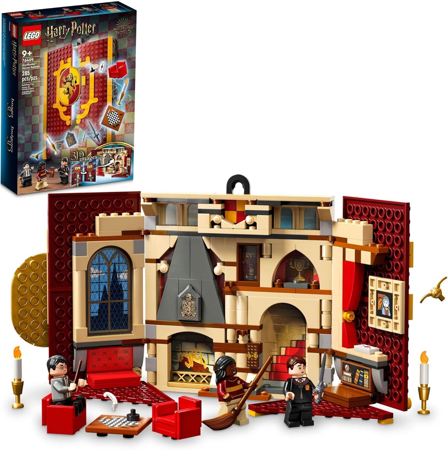 LEGO Harry Potter Gryffindor House Banner Set for Collectors