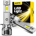 AUXITO 2025 Upgraded H1 LED Light Bulbs - 900% Brighter Fog Beam