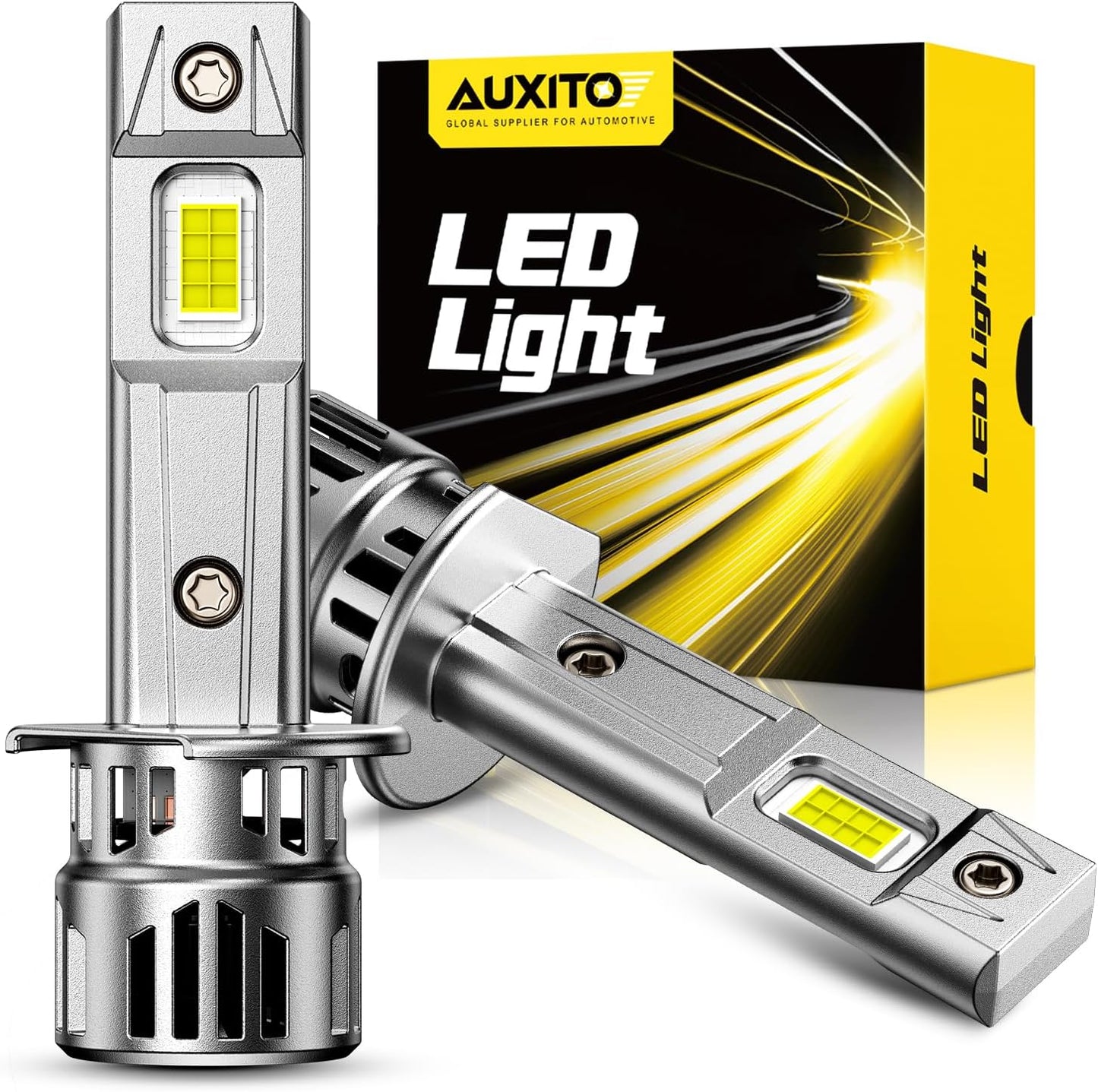 AUXITO H1 LED Light Bulbs: 900% Brighter, Easy Installation