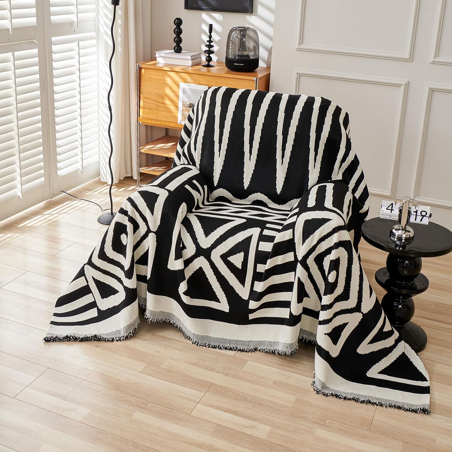 VClife Armchair Couch Cover - Boho Tribal Geometric Design