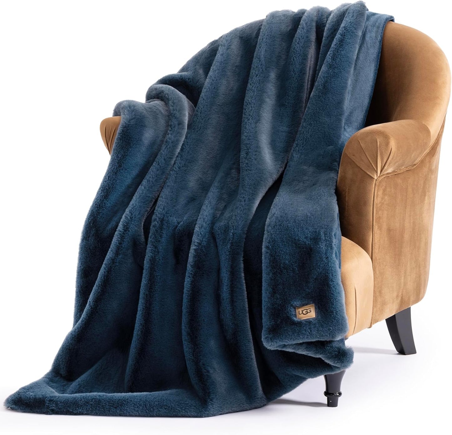 UGG Euphoria Plush Faux Fur Throw Blanket for Cozy Comfort