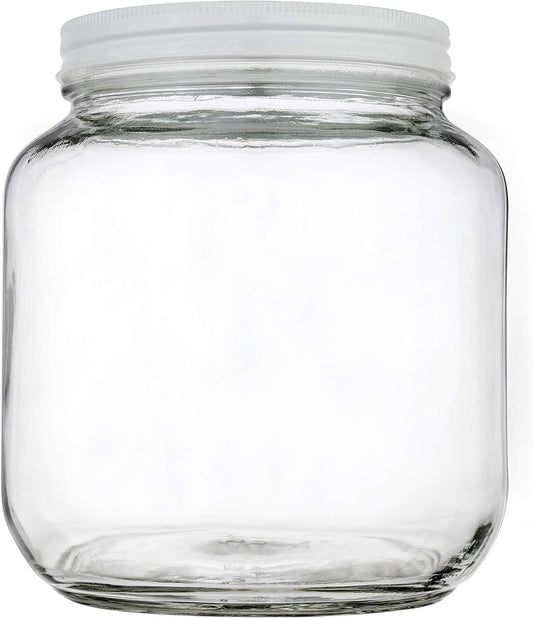 64 oz Mason Jars Wide Mouth - Perfect for Canning and Storage