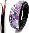 12 AWG 2-Conductor Premium Copper Wire, 50 ft - Flexible Heavy-Duty