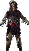 Spooktacular Swamp Deluxe Skeleton Living Dead Zombie Costume - Kids