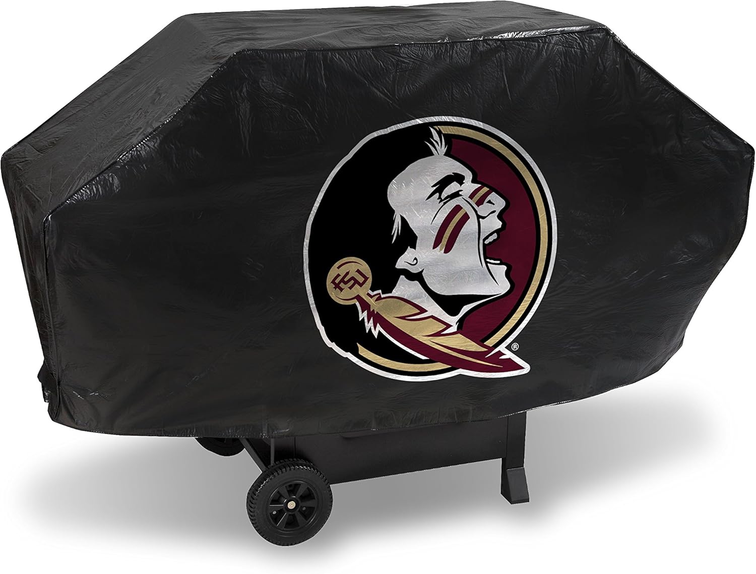 NCAA Deluxe Grill Cover - Heavy Duty Vinyl for Your Grill