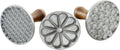 Heirloom Cookie Stamps Set of 3 - Deep Imprint Designs for Baking