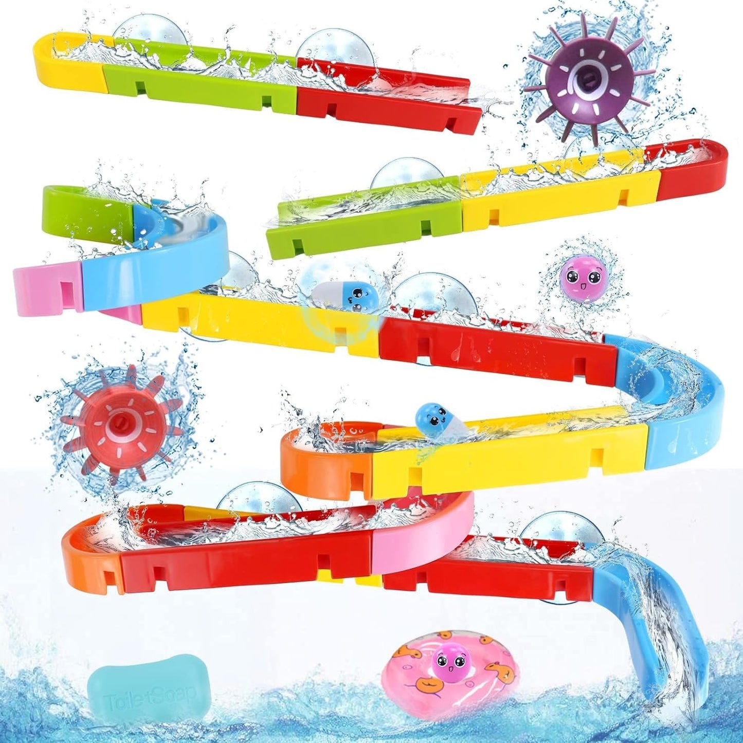 Fajiabao Mold-Free Bath Toy Set for Endless Fun!