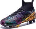 Youth Unisex Soccer Cleats with High Collar Ankle Support