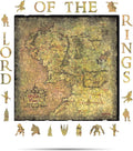 Lord of The Rings Wooden Puzzle A2 531-Piece - Middle Earth Map