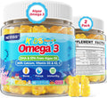 Kids Omega 3 Gummies with Calcium, D3 & K2 - No Fish Taste