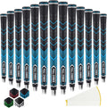 Rubber Golf Grips 13 Pack Medium Size - High Traction Non-Slip