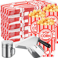 602 Pcs Popcorn Bags with Scoop and Salt Shaker for Parties