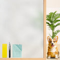 Frosted Glass Window Privacy Film 23.6 x 157.4 in - Fast, Reusable