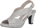 Easy Street womens Christy Peep Toe Sandal - Versatile Dress