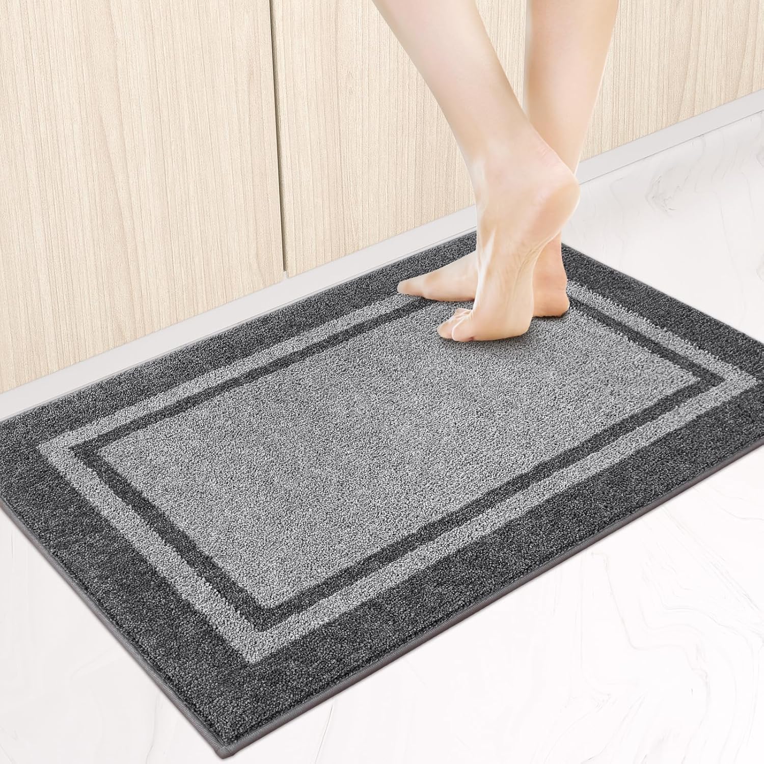Non-Slip Kitchen Rugs 24in x 36in for Comfort and Safety