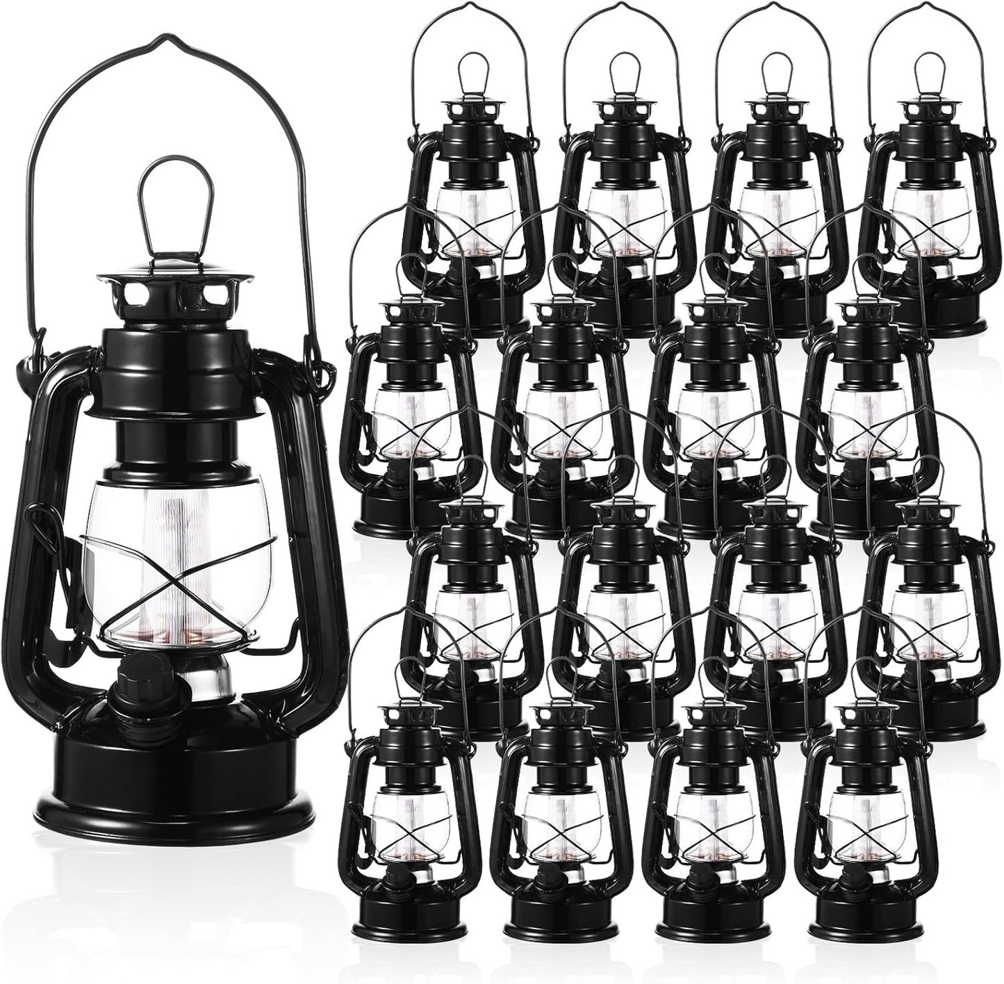Vintage LED Camping Lanterns for Indoor and Outdoor Decor