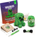 Minecraft Crochet Kit for Beginners - Easy Woobles Creeper Kit