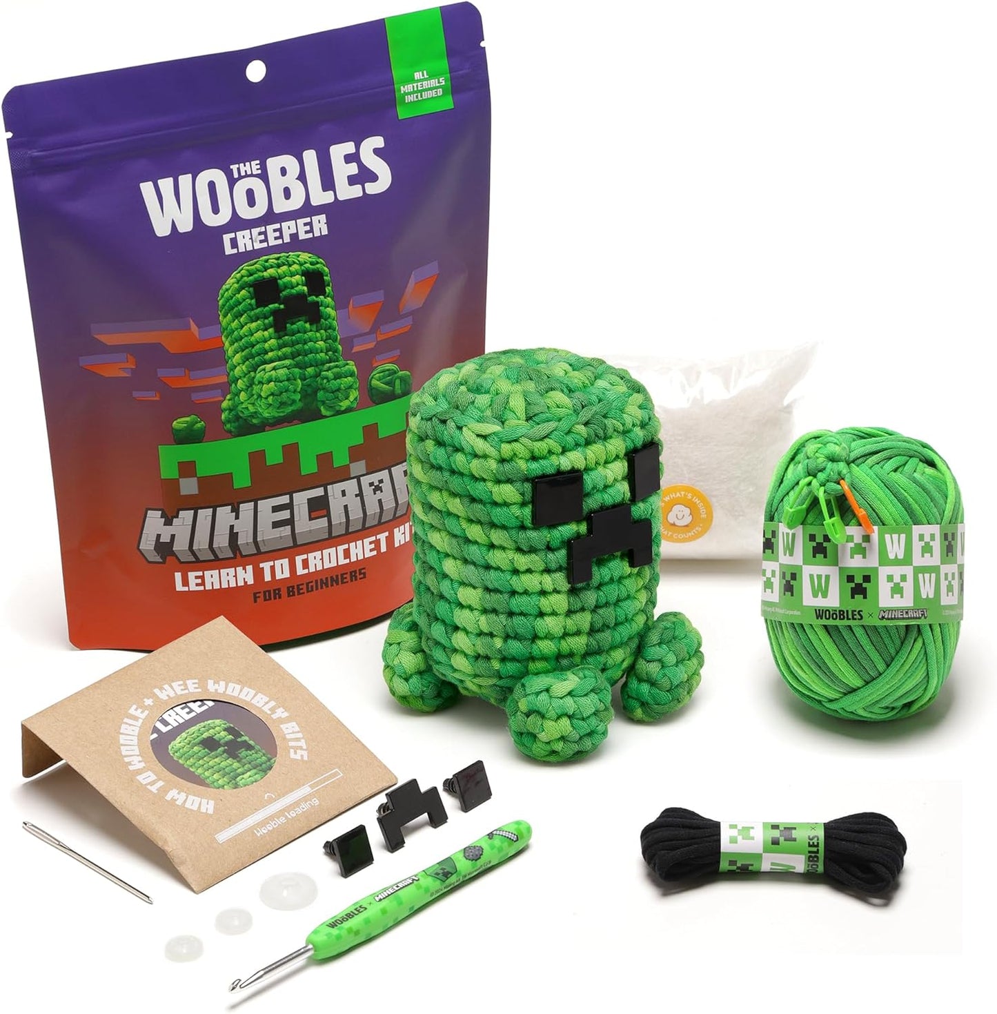 Minecraft Crochet Kit for Beginners - Fun DIY Crafting Adventure