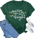 Merry & Bright Christmas Shirt by MAIHUN