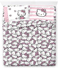 Hello Kitty Queen Sheet Set - 4-Piece Ultra-Soft Microfiber