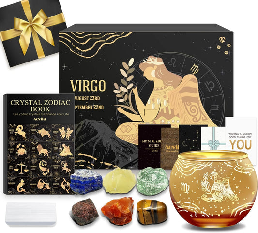 Virgo Birthday Gifts for Women - Unique Candle Holder Set