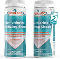 2.2 LB 2 Pack Non-Chlorine Spa Shock Oxidizer - Fast Acting Clarity