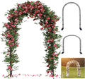 Thickened Rustproof Garden Arch - Sturdy Convertible Metal Arbor