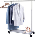 MISSLO Short Clothing Racks with Wheels for Easy Access and Storage