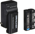 Dracast 2 Pack NP-F 2200mAh Battery and Charger Kit - Reliable Power