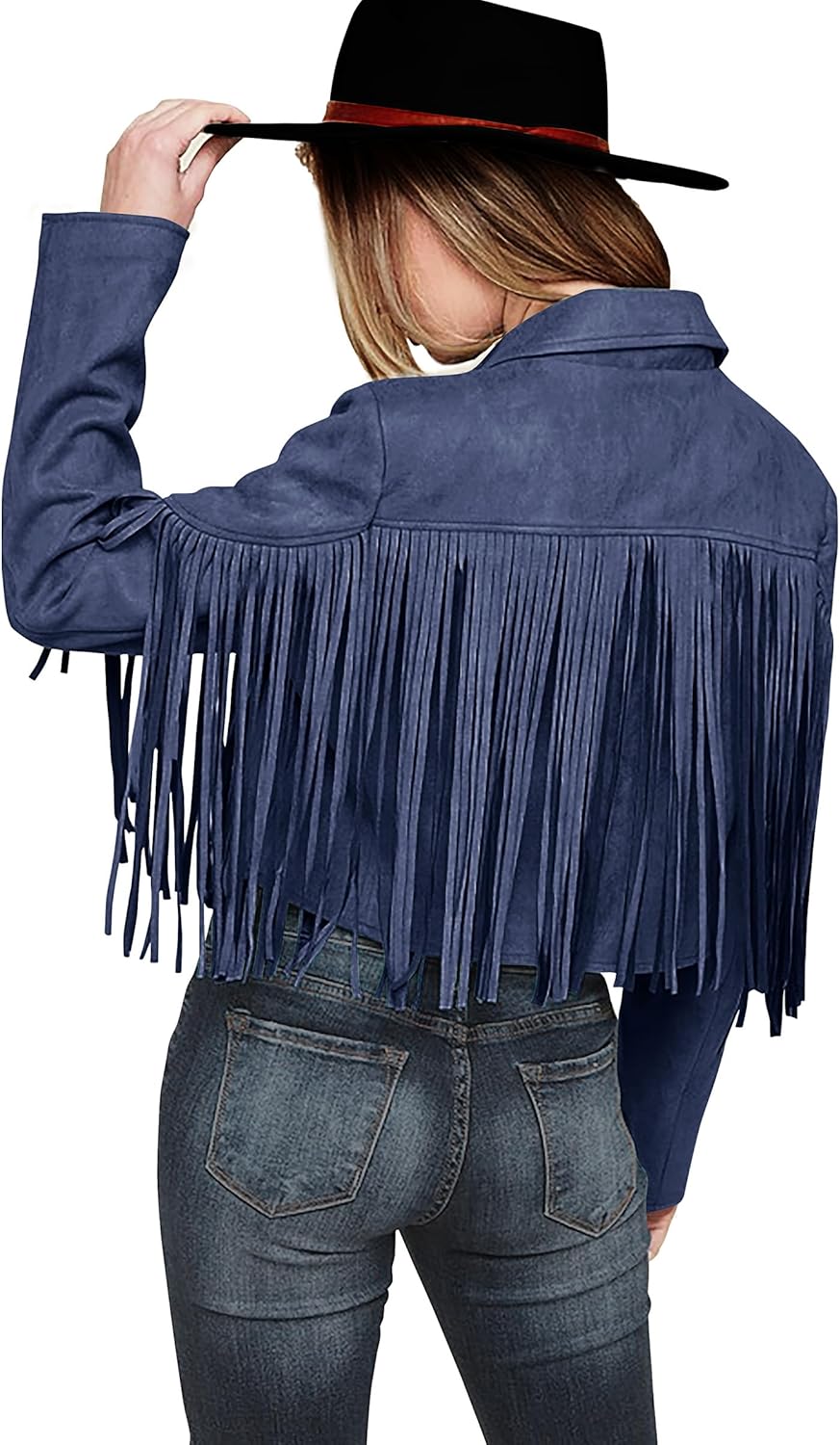 Faux Suede Fringe Jackets for Women - Stylish Fall Fashion