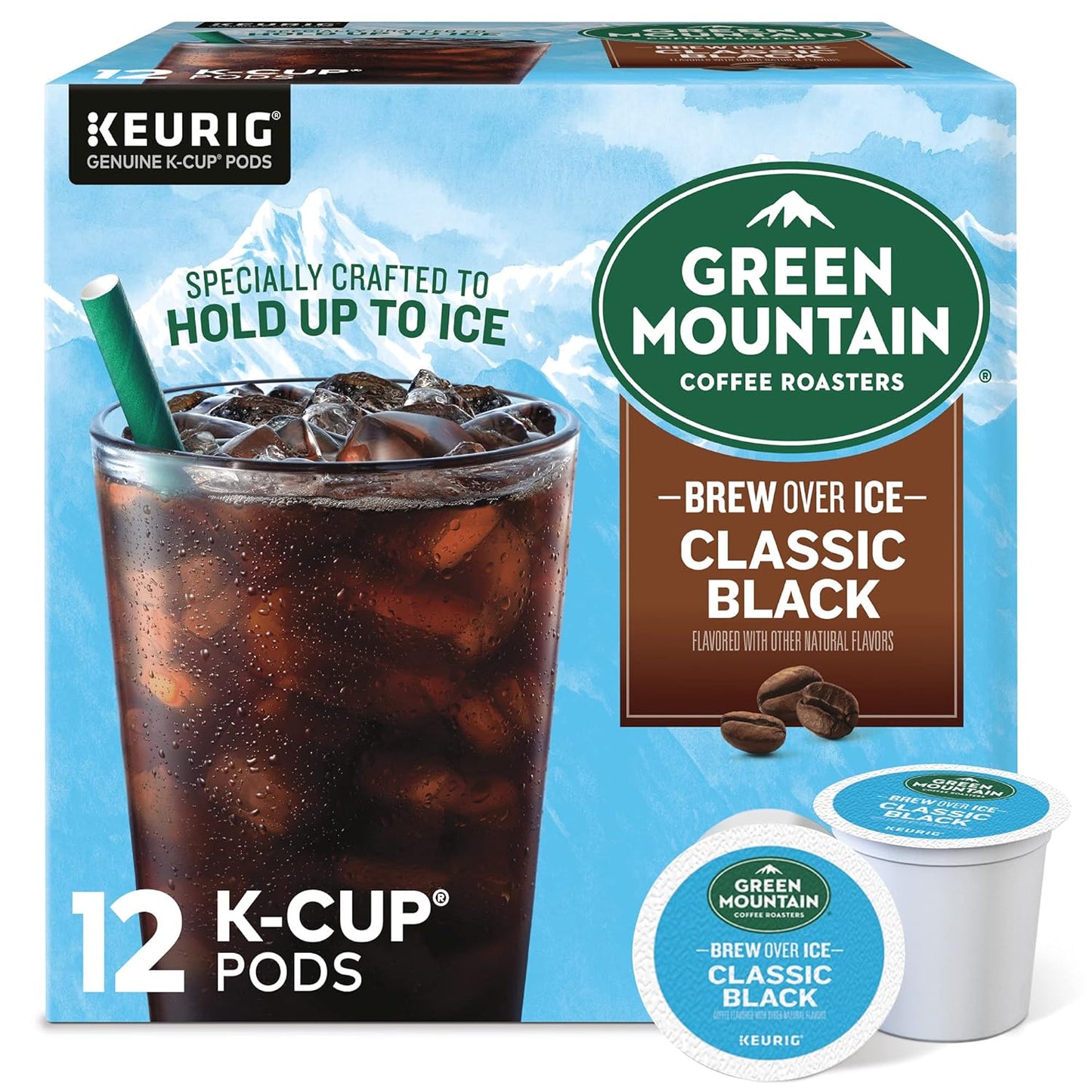 Green Mountain Iced Coffee Pods - Refreshing Medium Roast