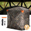 270 See Through Ground Blind for Hunting - Portable Concealment Tent