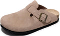 Clogs For Women Mules With Arch Support and Adjustable Buckle Women's