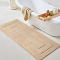 GRANNY SAYS Khaki Bathroom Rug 59in x 24in - Ultra Absorbent Plush