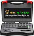 CVLIFE Upgraded Rechargeable Bore Sight Laser with 32 Adapter Kit