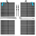 Steel DN Mate 60 Pack Black T316 Swage Lag Screws for 1/8ft Cable