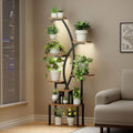 Indoor Plant Stand with Grow Light, 8-Tier 65 inch Tall Shelf