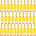 Honoson 32 Pcs 12 in Rubber Chicken Squeeze Toy Pack - Loud Squeakers