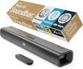 Bluetooth 120W TV Sound Bar 24in 2.1 Channel - Compact 3D Sound