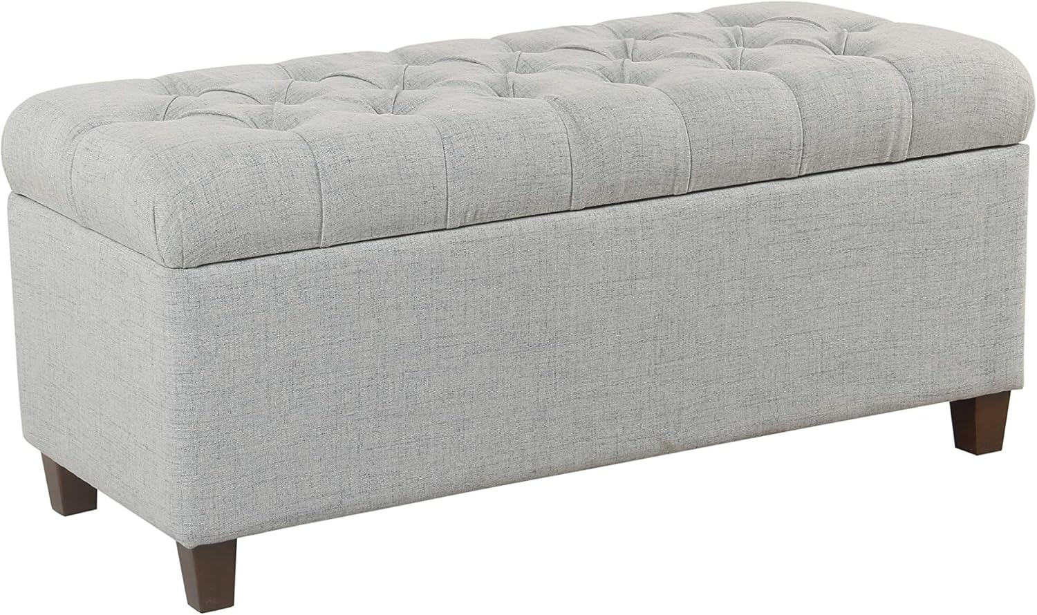 Home Decor Tufted Ainsley Button Storage Ottoman Bench Review