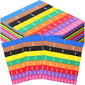 24 Sets Fraction Tiles Set for Math Classroom - Durable EVA Foam